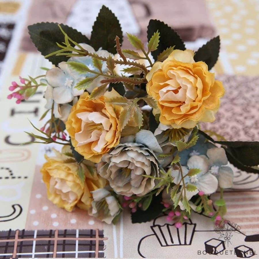 Roses Conditorum Artificielles Jaune