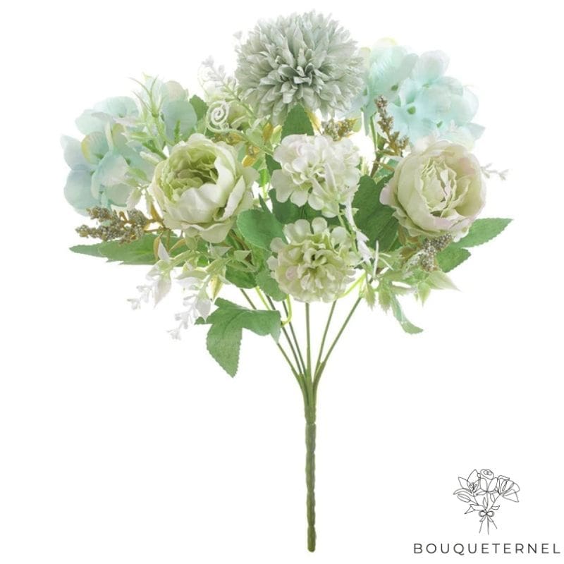 Roses Abietina Artificielles Vert
