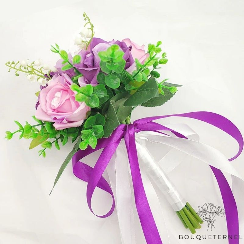 Bouquet de Fleurs de Mariage Simple