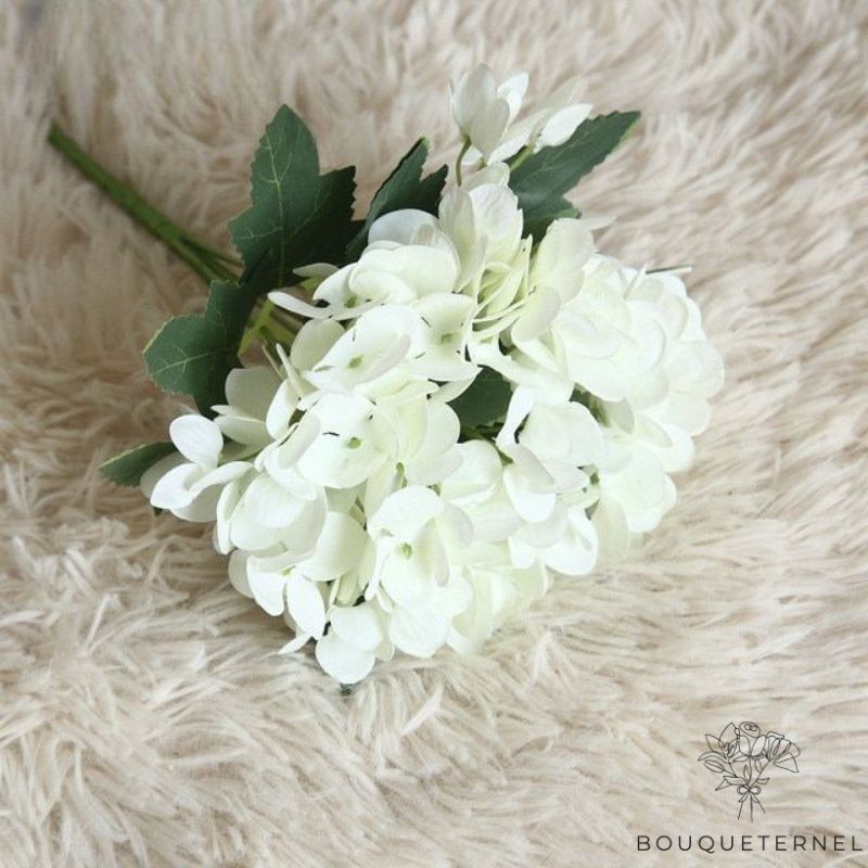 Bouquet de Fleurs de la Toussaint Blanche