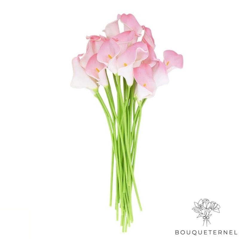 Fleurs de Lys Calla Artificielles Rose