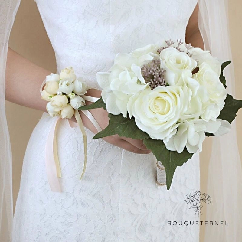 Bouquet de Mariée Artificiel Pas Cher