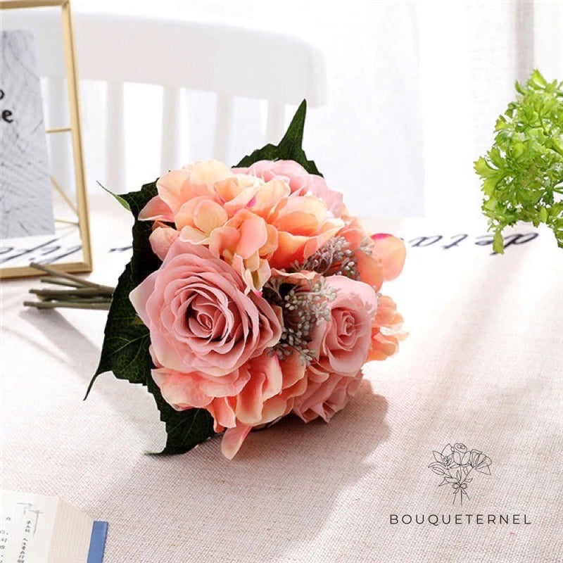 Bouquet de Mariée Artificiel Pas Cher Roses