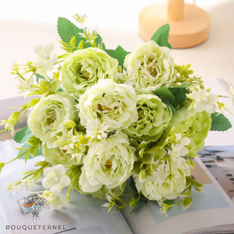 Fleurs pour Bouquet de Mariée Verte
