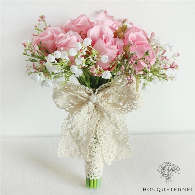 Bouquet de Mariée Simple & Original Roses