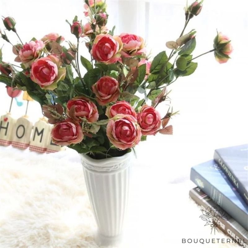 Bouquet pour Tombe Rose