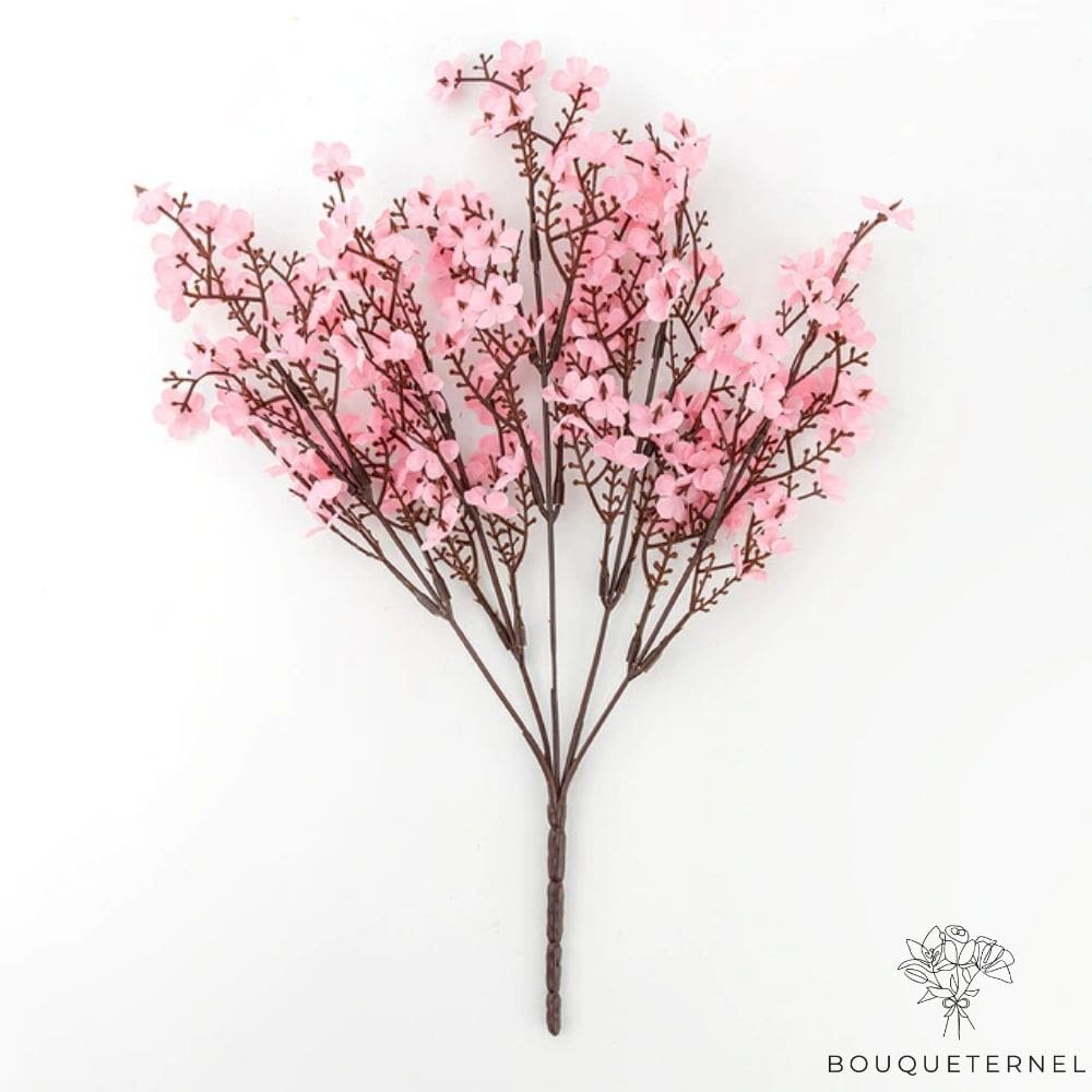 Branche Artificielle Fleur de Cerisier Rose Pâle