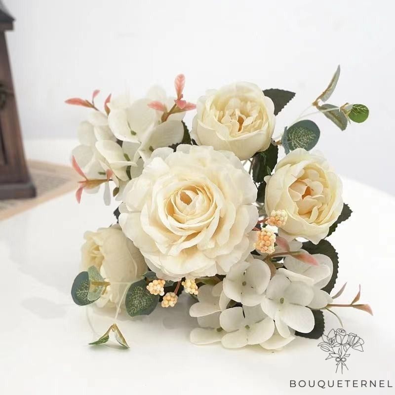Pivoines Willmottiae Artificielles Blanches