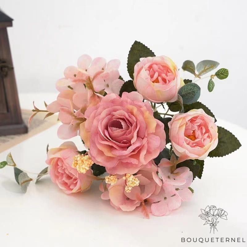 Pivoines Willmottiae Artificielles Roses Pâles