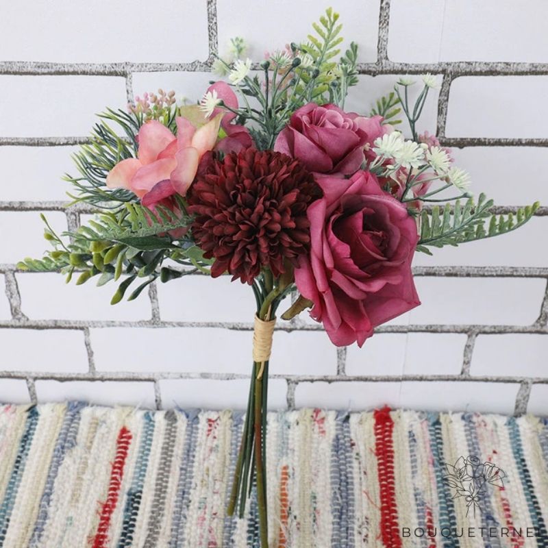 Roses Californica Artificielles Violettes