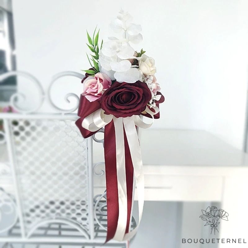 Déco Fleurie pour Chaises de Mariage