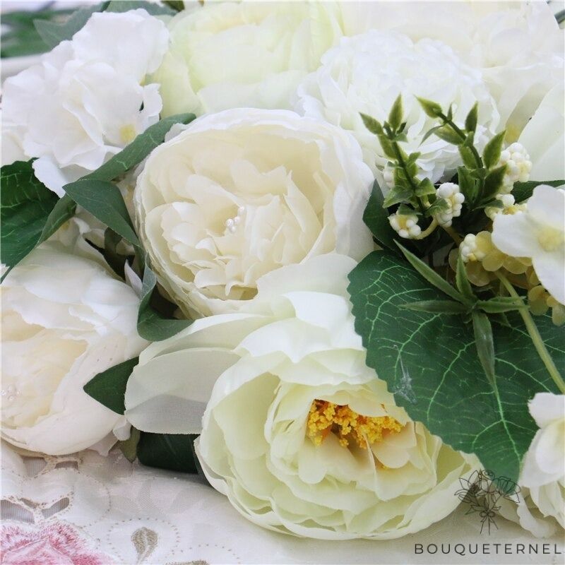 Décoration de Centre de Table Ronde pour Mariage