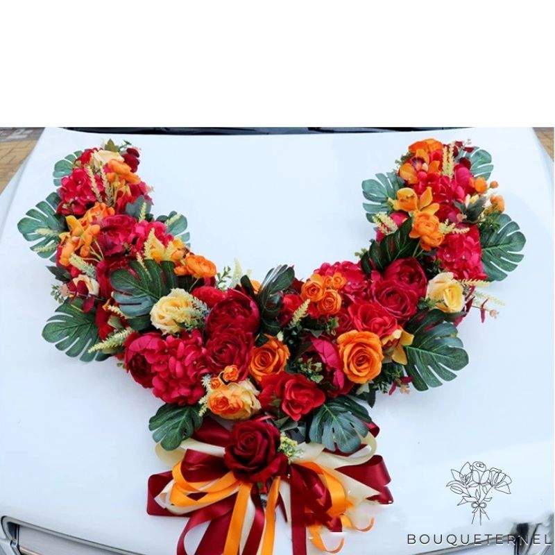 Décoration de Voiture pour Mariage