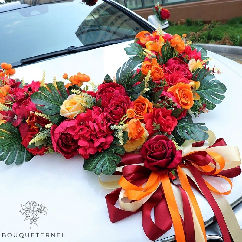 Décoration de Voiture pour Mariage