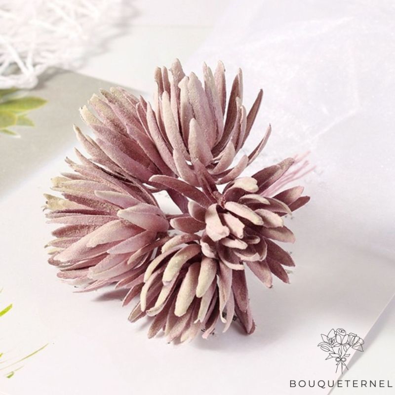 Fausse Fleur Exotique Violette