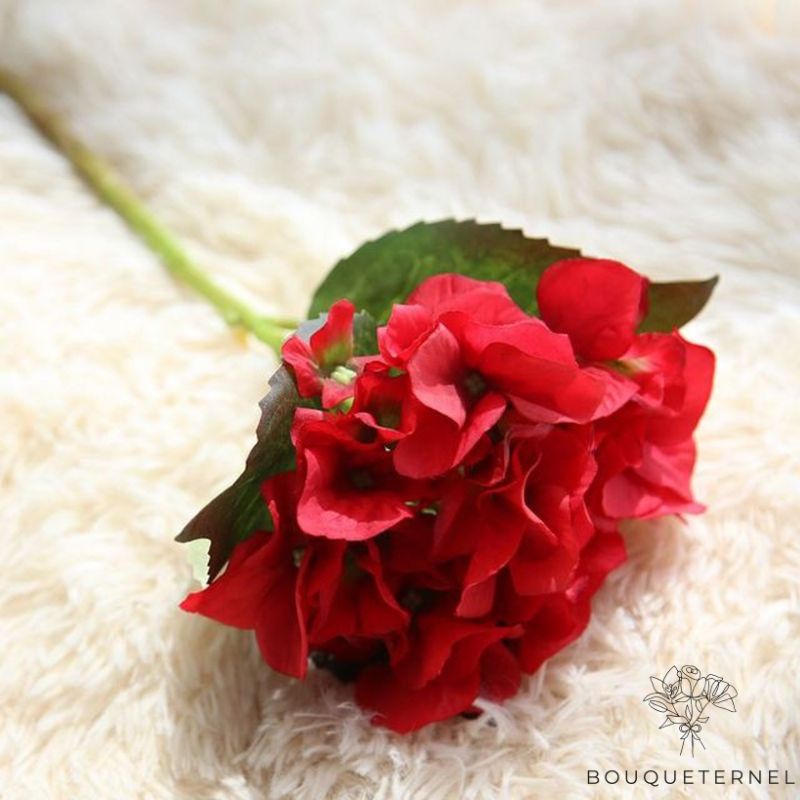 Fausse Fleur Rouge Rouge
