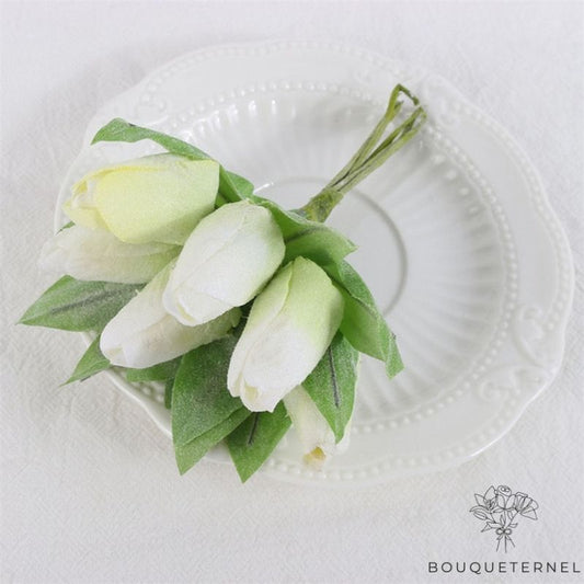 Fausses Fleurs Blanches Blanche