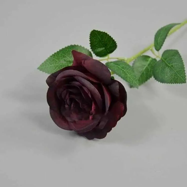fleur-artificielle-rose-noir-fleur-artificielle-rose-artificielle-bouqueternel rouge