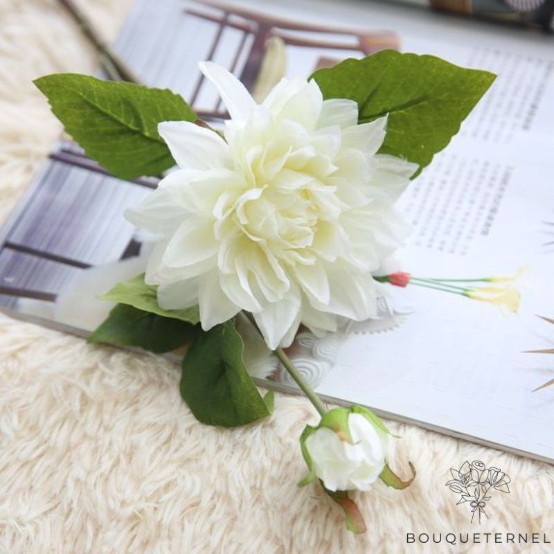 Fleur pour Tombes Blanche