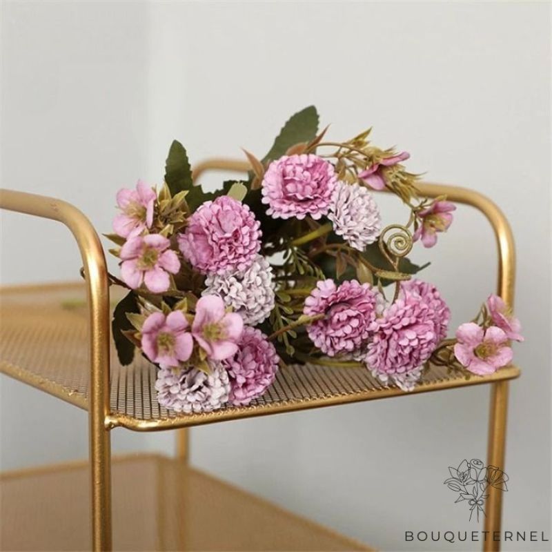 Fleurs Artificielles pour mettre au Cimetière Violette