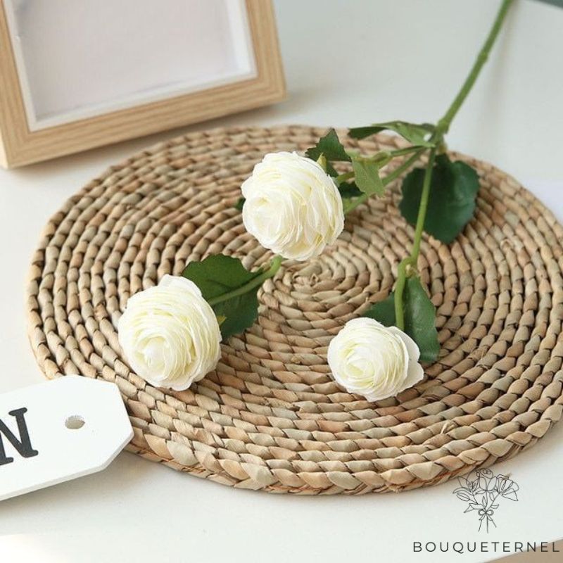 Fleurs de Deuil Blanche Blanche