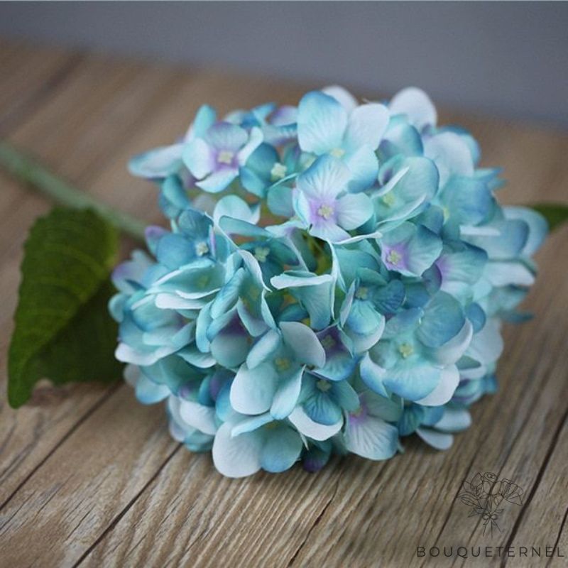 Fleurs de Deuil Homme Bleue