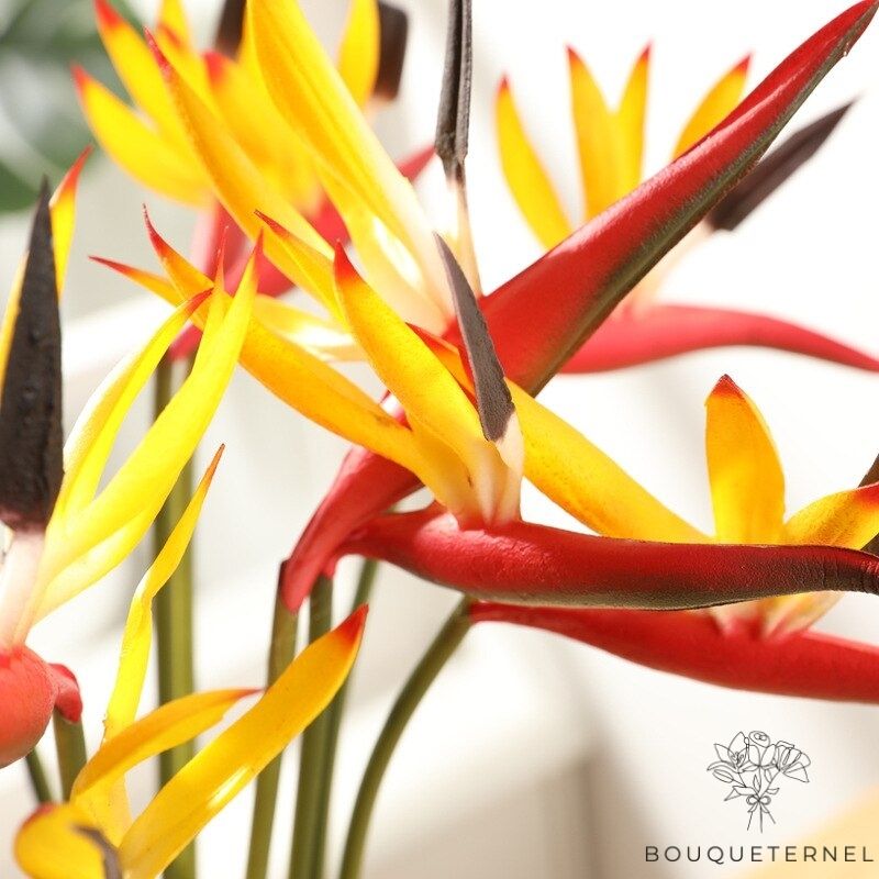 Fleurs Oiseau de Paradis Regalis Artificielles