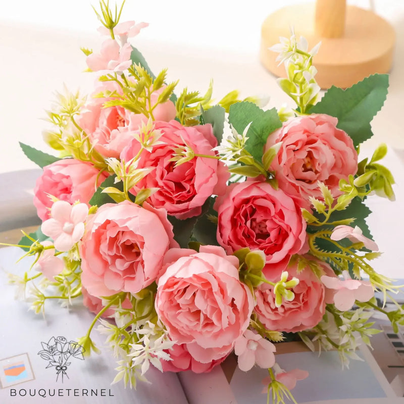 Fleurs pour Bouquet de Mariée Rose