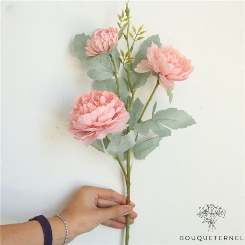 Fleurs de Soie de la Toussaint Rose