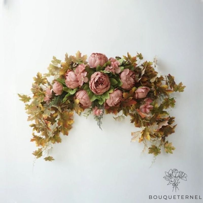 Gerbe de Deuil Pas Cher Brune