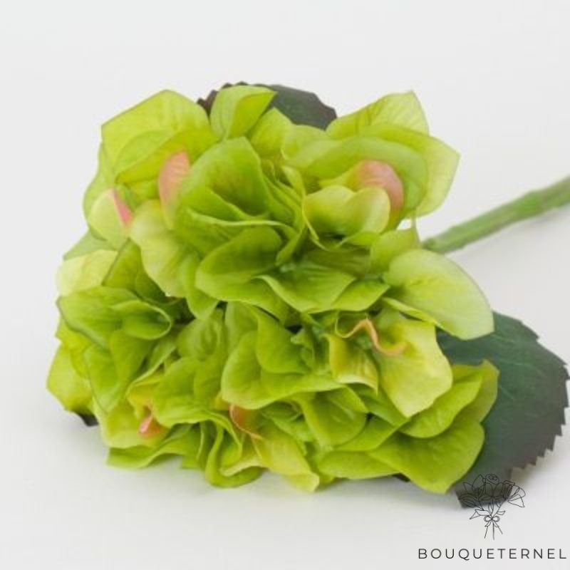 Hortensia Vert Artificiel Verte
