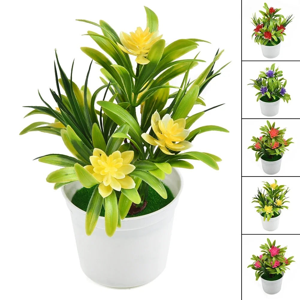 Pot de Fleurs Artificielles pour Cimetière