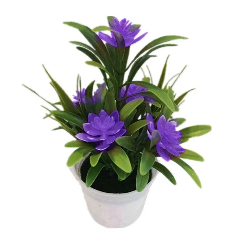 Pot de Fleurs Artificielles pour Cimetière