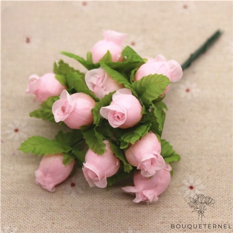 Petite Rose Artificielle Rose