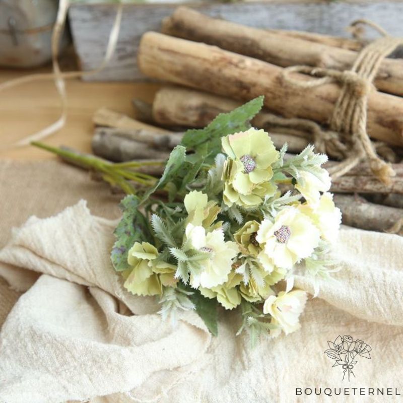 Fleurs de Toussaint pour Cimetière Blanche