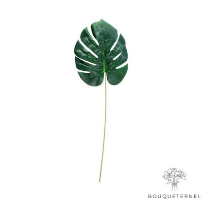 Branche Artificielle Feuille Monstera Artificielle 1 Feuille de Monstera Artificielle | 59 cm