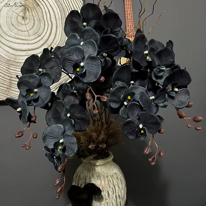 Orchidée Noire de Fleur Artificielle