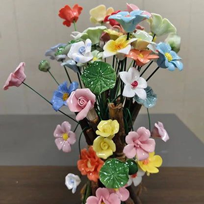 Fleurs en Céramique