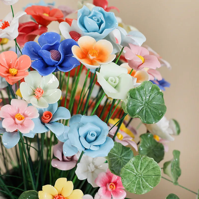 Fleurs en Céramique