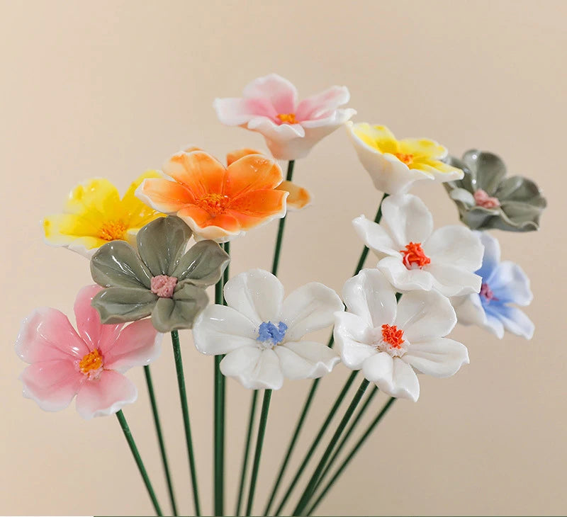 Fleurs en Céramique