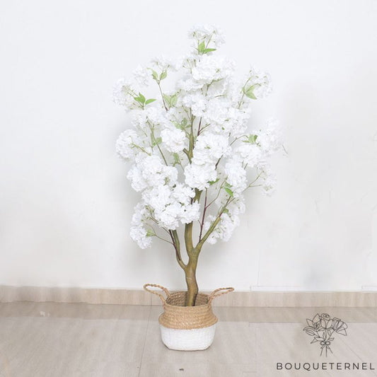 Arbre de Cerisier Artificiel Blanc
