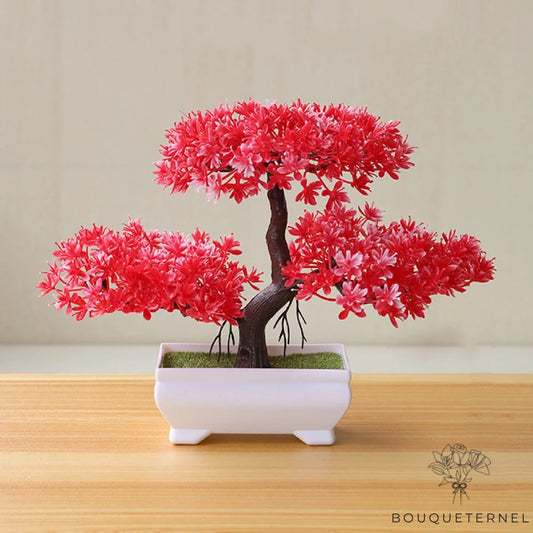 Bonsaï Artificiel d'Extérieur Cerisier en Fleurs
