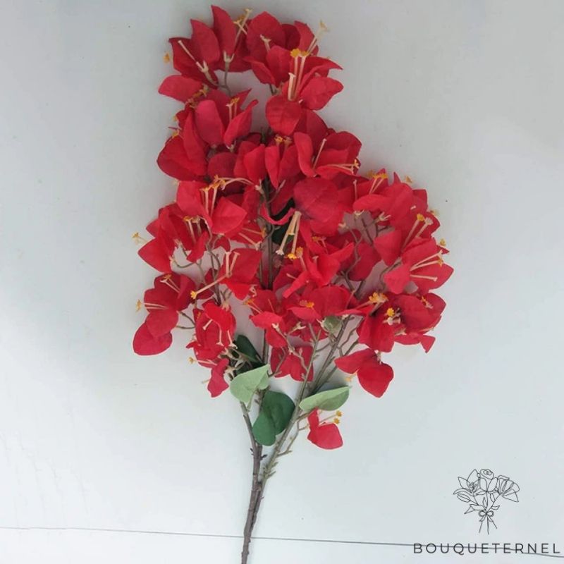 Bougainvillier Artificiel d'Extérieur Rouge