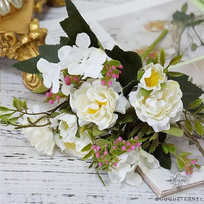 Roses Conditorum Artificielles Blanche