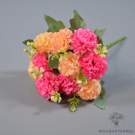 Bouquet d'Hortensia Artificiel Multicolore