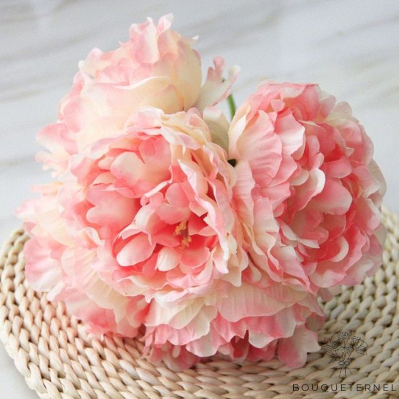 Bouquet de Fleur pour Tombe Rose