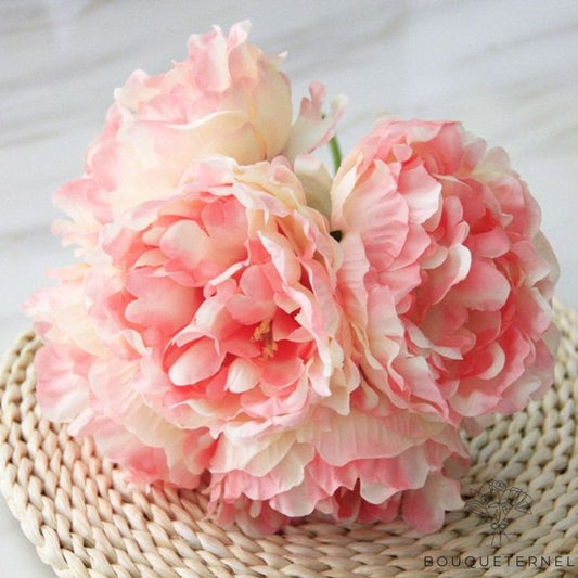 Bouquet de Fleur pour Tombe Rose