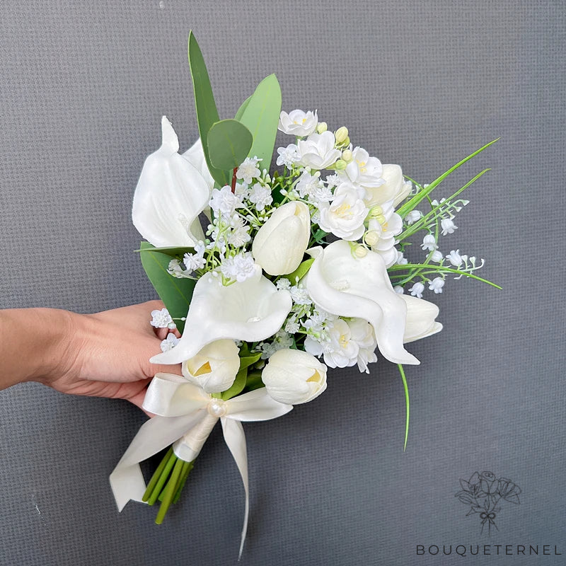 Bouquet Mariée Fleurs Artificielles