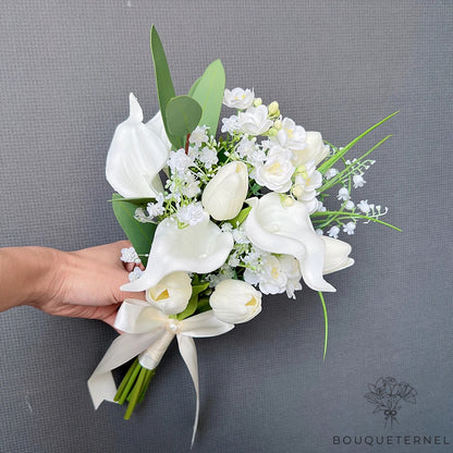 Bouquet Mariée Fleurs Artificielles