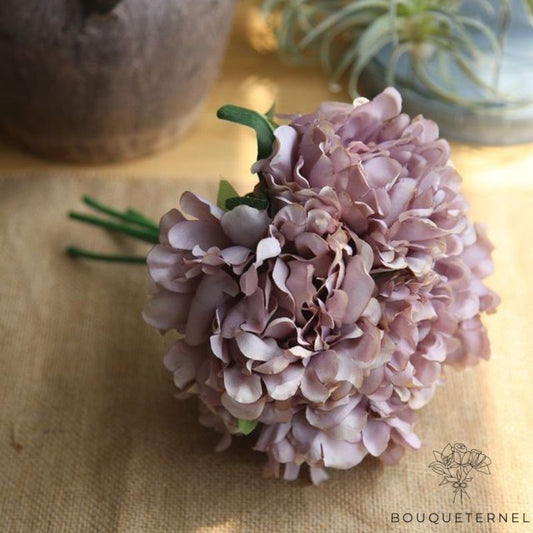 Bouquet de Deuil pour Homme Violette